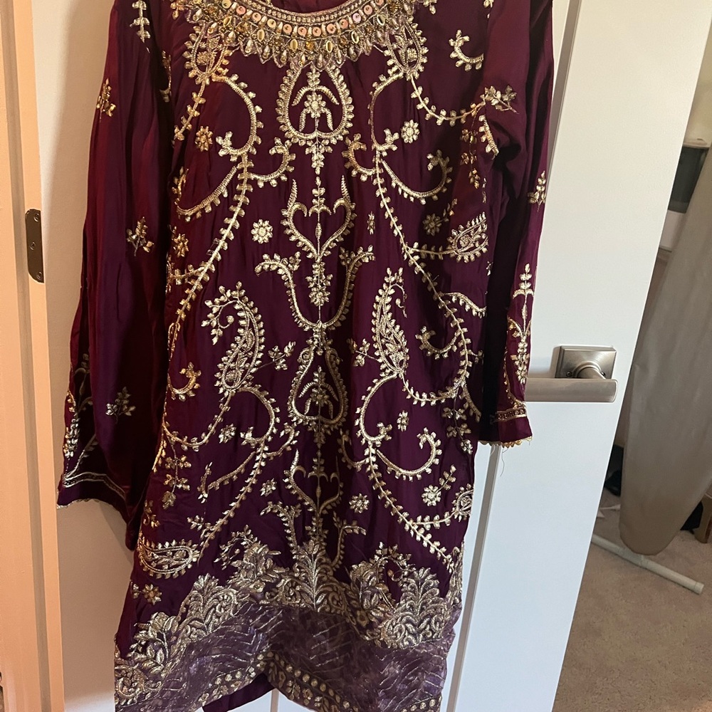 2 piece pakistani dress